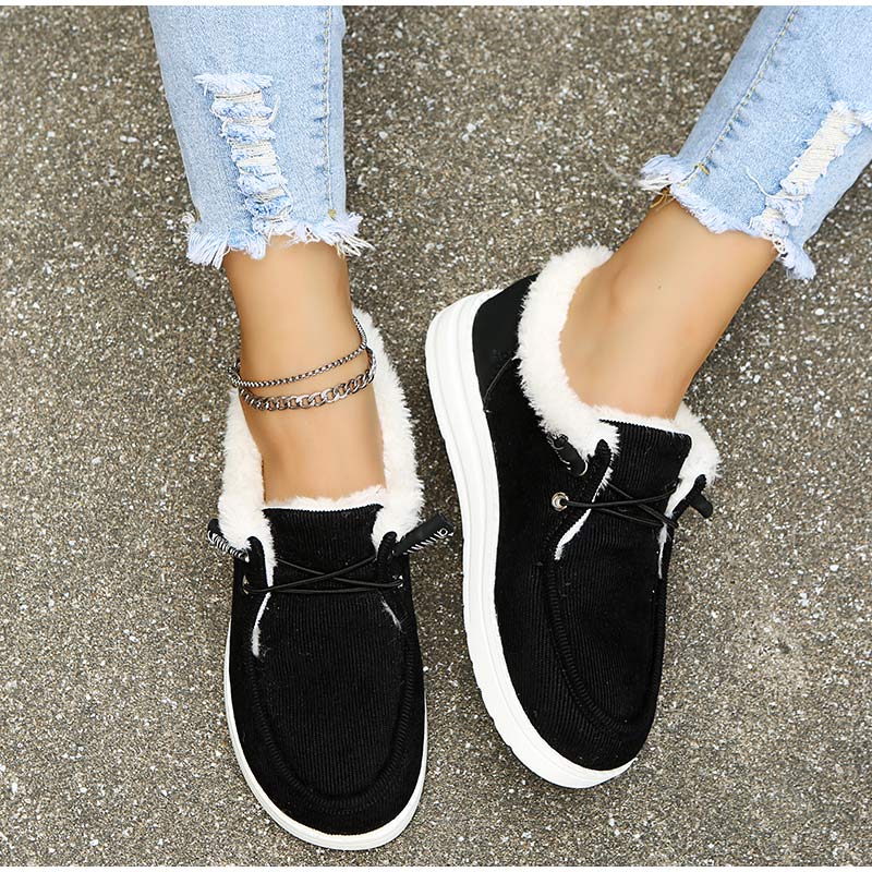 PERRY Classic Warm Cozy Shoes - Black - ComfortWear Store