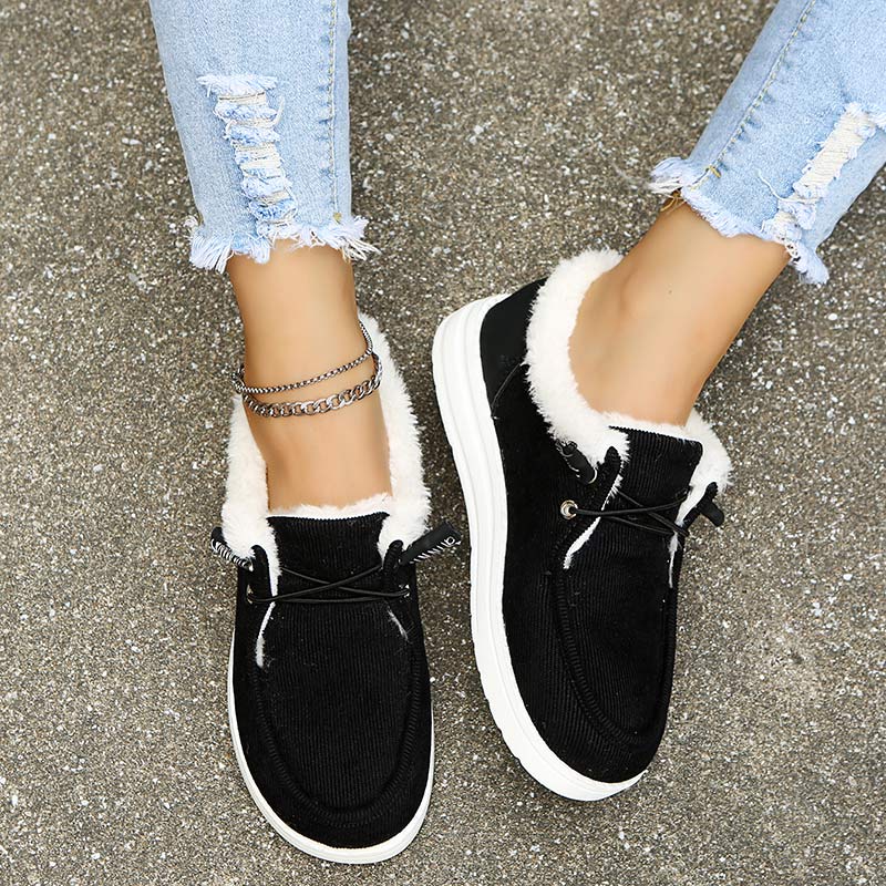 PERRY Classic Warm Cozy Shoes - Black - ComfortWear Store