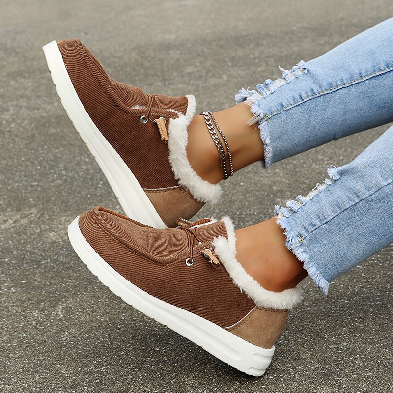 PERRY Classic Warm Cozy Shoes - Brown - ComfortWear Store