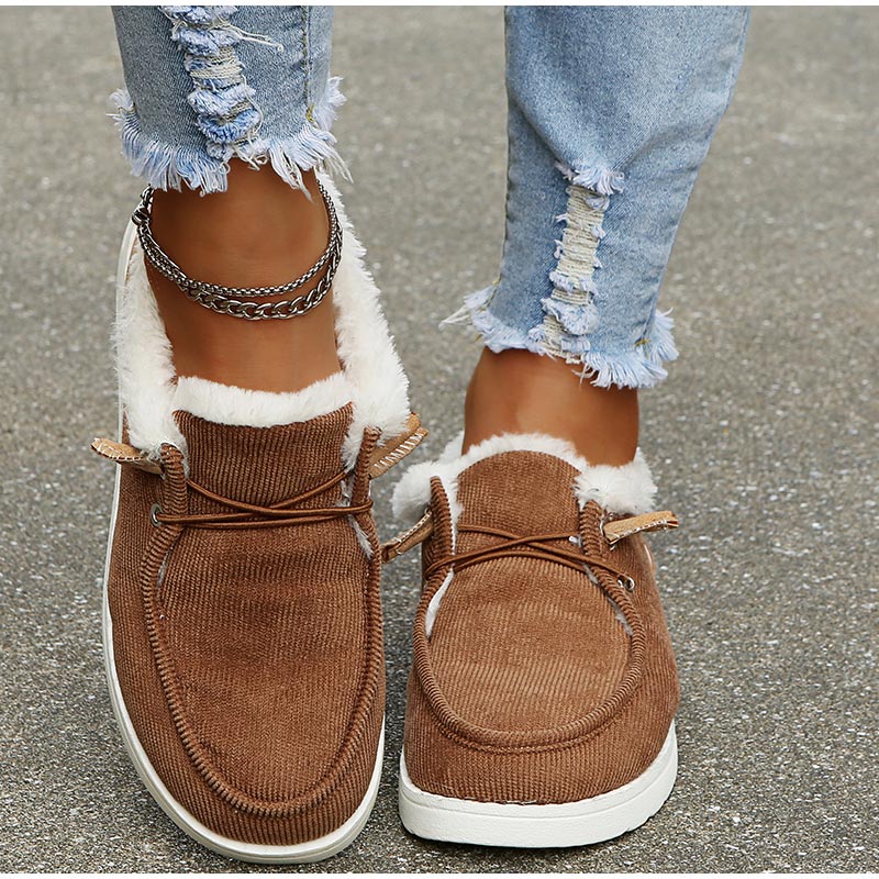 PERRY Classic Warm Cozy Shoes - Brown - ComfortWear Store