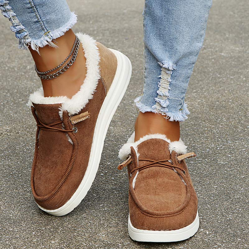 PERRY Classic Warm Cozy Shoes - Brown - ComfortWear Store