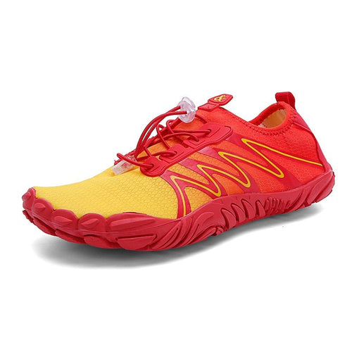 Red Yellow Trail V-Runner Pro - Universal Non-Slip Barefoot Shoes - ComfortWear Store