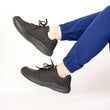 Load image into Gallery viewer, Stride Cushion Shoes - Midnight Black - ComfortWear
