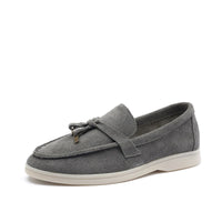 Suede Low-Cut Ortho Loafer - ComfortWear Store