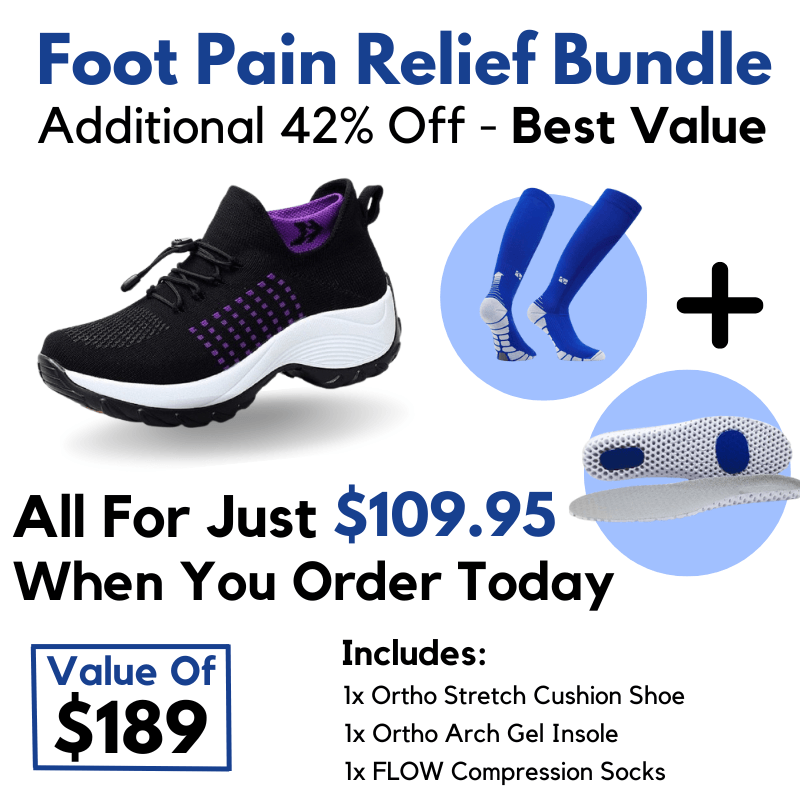 Total Foot Pain Relief Bundle (Save $79) - ComfortWear Store