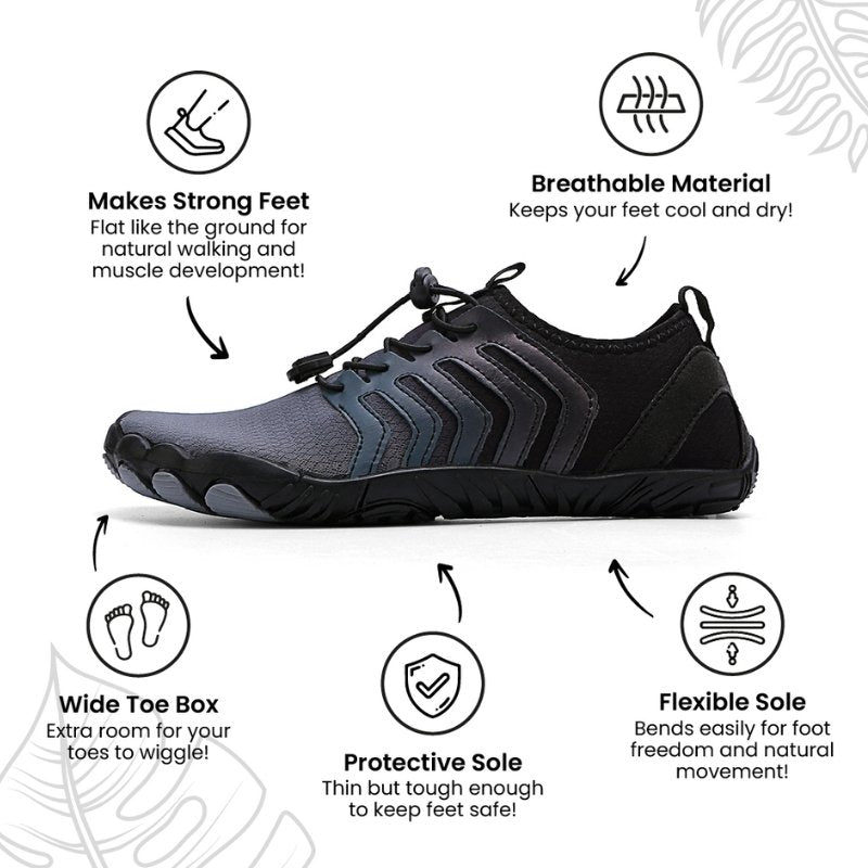 Trail V-Runner Pro - Non-Slip Barefoot Shoes Unisex - ComfortWear Store