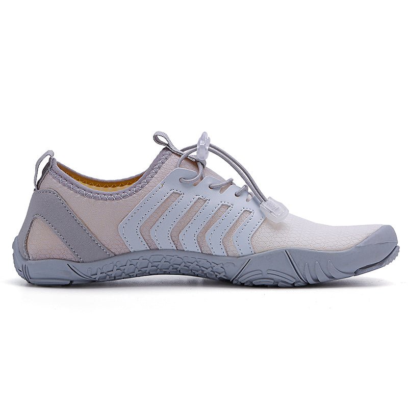 White Gray Trail V-Runner Pro - Universal Non-Slip Barefoot Shoes - ComfortWear Store