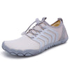 Chaussures pieds nus antidérapantes universelles White Gray Trail V-Runner Pro