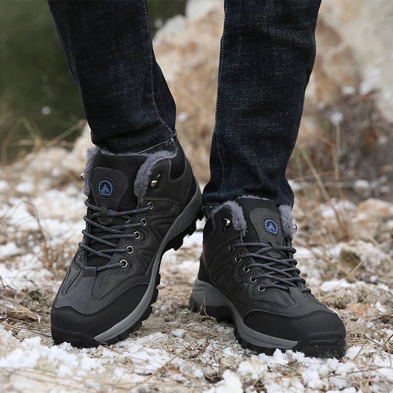 Yosemite Trail Men's Hiking Boots - Grey - ComfortWear Store